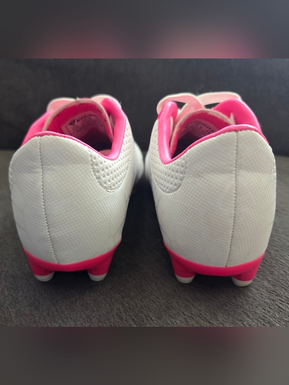 Vizari Girls Soccer Shoes Size 11 C Pink And White - Picture 3 of 8